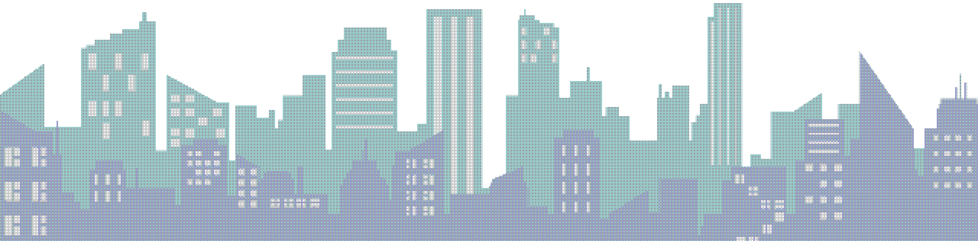 EZ Resident City Skyline Illustration